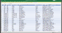 Excel doorparameters template